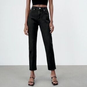✨FLASH SALE Zara High Rise Black Women's Jeans